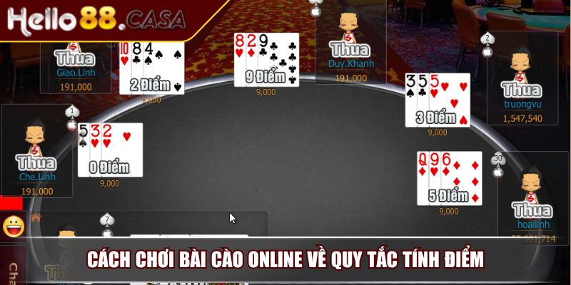 Cách Chơi Bài Cào Online – Hướng Dẫn Đầy Đủ Từ Chuyên Gia 3 Cách chơi Bài Cào online về quy tắc tính điểm