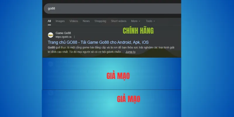 Hướng dẫn về go88.ca miền mới